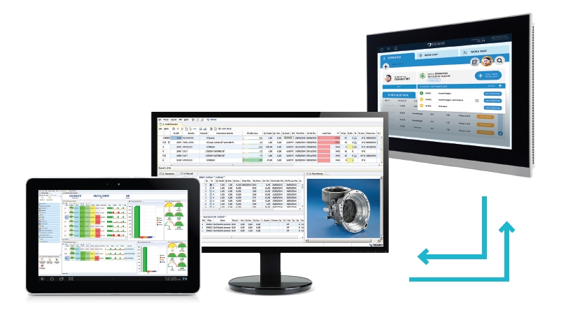 FLEX for Industry 4.0 MES Smart Factory Console Tecnest